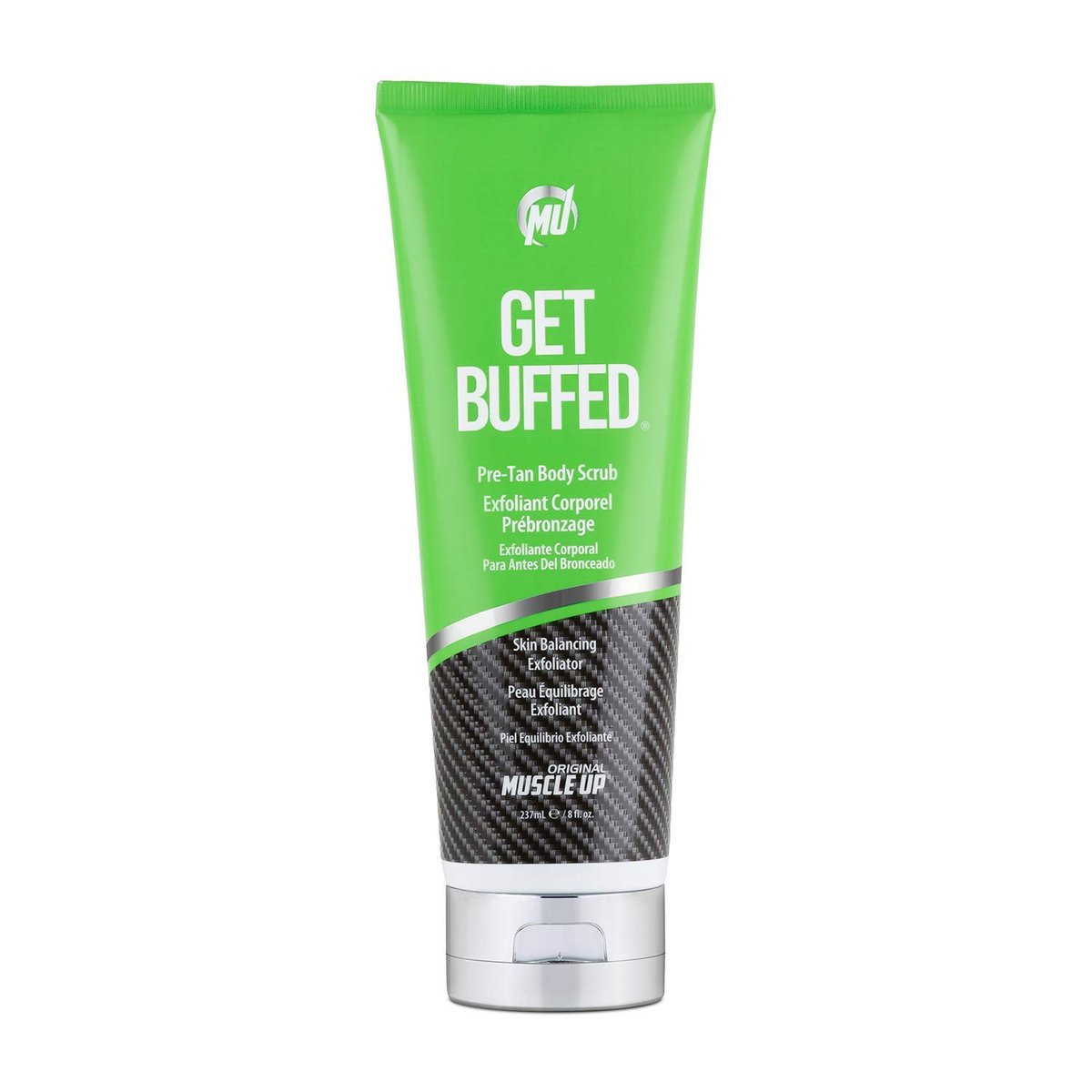 Pro Tan Get Buffed Pre-Tan Body Scrub - Skin Balancing Exfoliator, 8 oz Avelisse