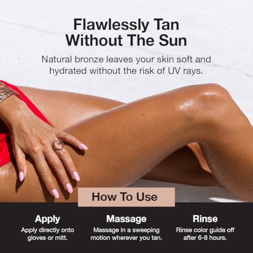 Fake Bake Original Self-Tanning Lotion – Streak-Free, Natural Sunless Tanner for All Skin Tones – Buildable Color for Women & Men – 6 oz Avelisse