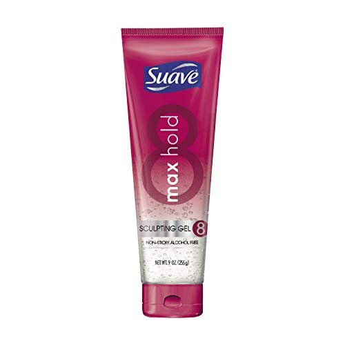 Suave Max Hold 8 Sculpting Gel - 9 oz for Strong, Long-Lasting Styles - görsel 1