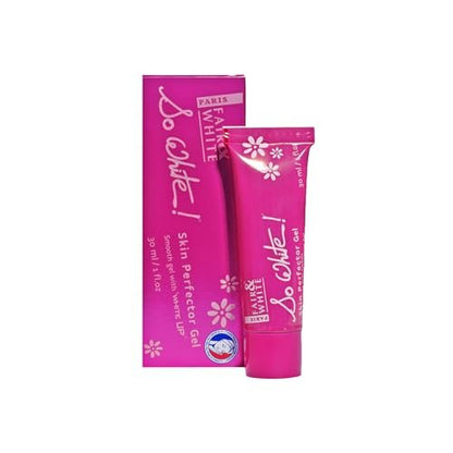 FAIR & WHITE So White Skin Perfector Gel - 1 Fl oz / 30ml - Brightening Sunscreen Gel Avelisse