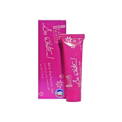 FAIR & WHITE So White Skin Perfector Gel - 1 Fl oz / 30ml - Brightening Sunscreen Gel Avelisse