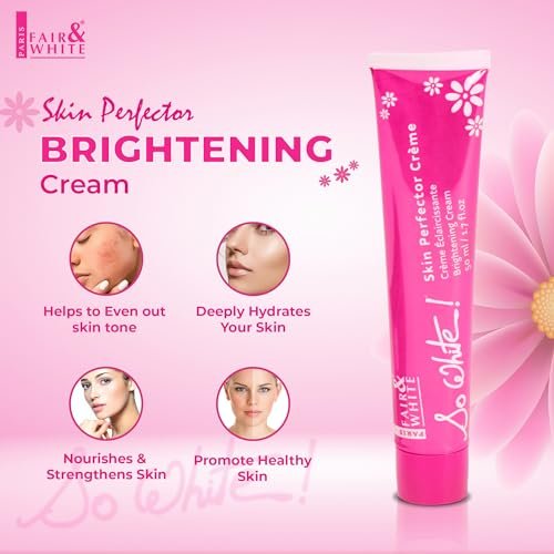 Fair and White So White Perfector Cream – Skin Brightening Face Moisturizer, 1.7 fl oz (50 ml) Avelisse