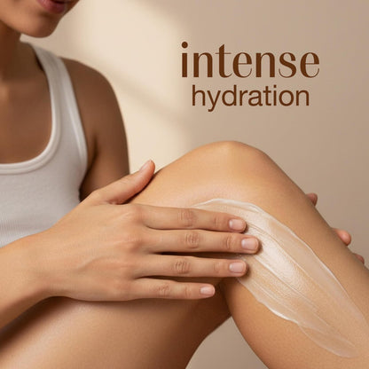 Alba Botanica Intense Hydration Whipped Body Butter - Shea, Cocoa & Kukui Nut Butters, 6.5 oz