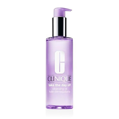 Clinique Take The Day Off Cleansing Oil Makeup Remover, 6.7 Fl Oz - Dissolves Makeup + Sunscreen for All Skin Types Avelisse