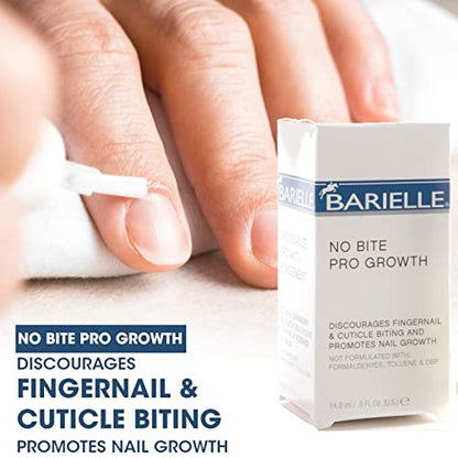 Barielle No Bite Pro Growth Nail Biting Prevention Treatment - 0.5 oz, Clear