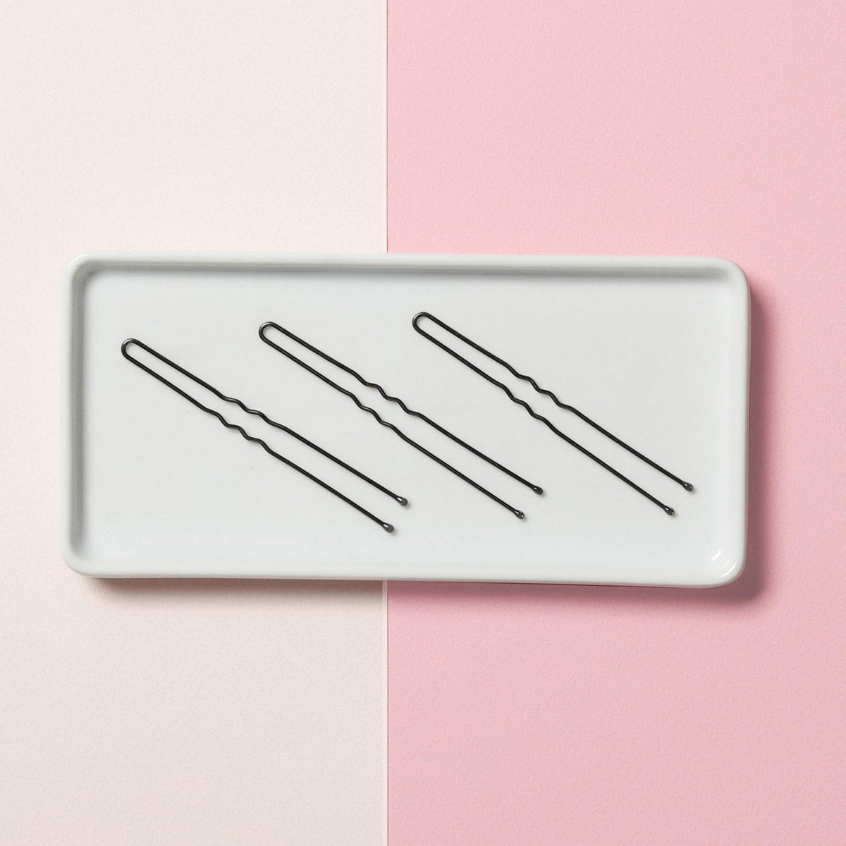 Diane Hair Pins, Black, 3 Inch (32 Count) - Metal Hair Clips for Buns, Curls, Thin & Thick Hair - görsel 7