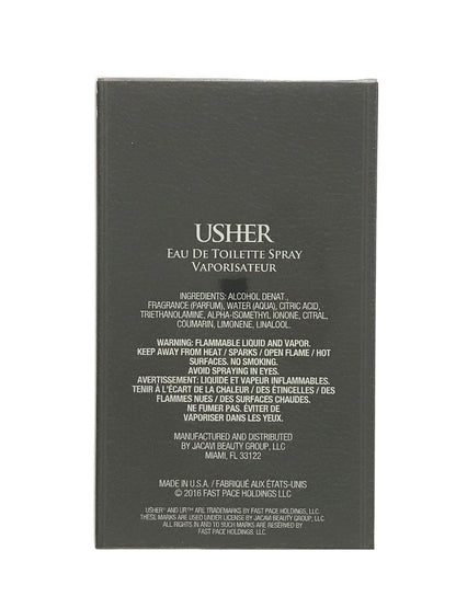 Usher Eau de Toilette Spray for Men, 3.4 oz Avelisse