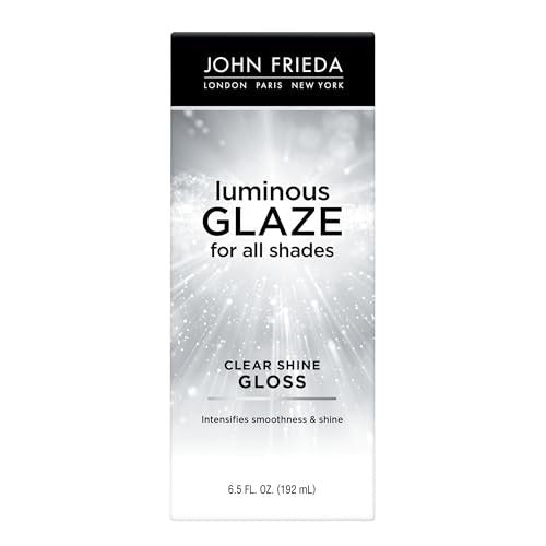John Frieda Luminous Glaze Clear Shine Gloss - Anti-Fade Color Enriching Gloss for Color Treated Hair, 6.5 oz - görsel 1