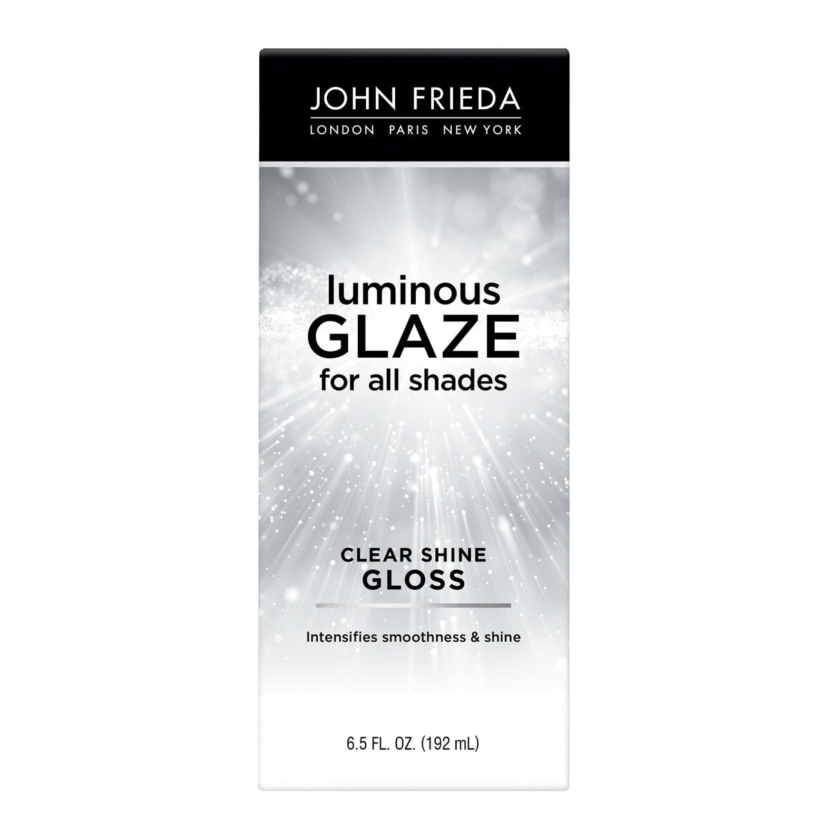 John Frieda Luminous Glaze Clear Shine Gloss - Anti-Fade Color Enriching Gloss for Color Treated Hair, 6.5 oz - görsel 2