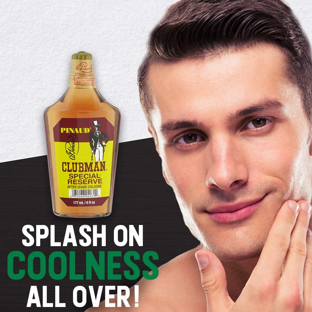 Clubman Special Reserve Shave Cologne - Classic After Shave Fragrance, 6 fl oz - görsel 3
