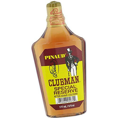 Clubman Special Reserve Shave Cologne - Classic After Shave Fragrance, 6 fl oz