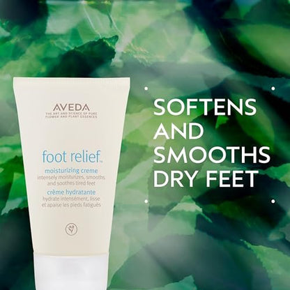 Aveda Foot Relief Moisturizing Creme – Exfoliates, Softens & Smooths Dry Feet with Jojoba, Peppermint, Tea Tree & Castor Oils, 4.2 oz Avelisse