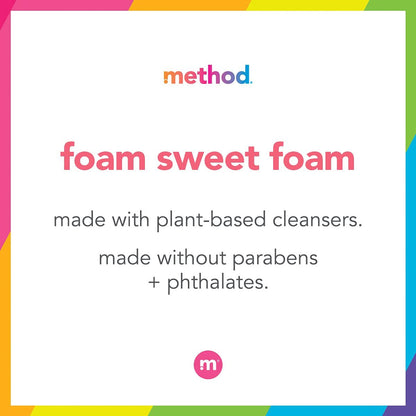 Method Foaming Hand Soap Sweet Water 10 fl oz – Gentle & Effective Hand Wash