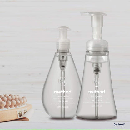 Method Foaming Hand Soap Sweet Water 10 fl oz – Gentle & Effective Hand Wash