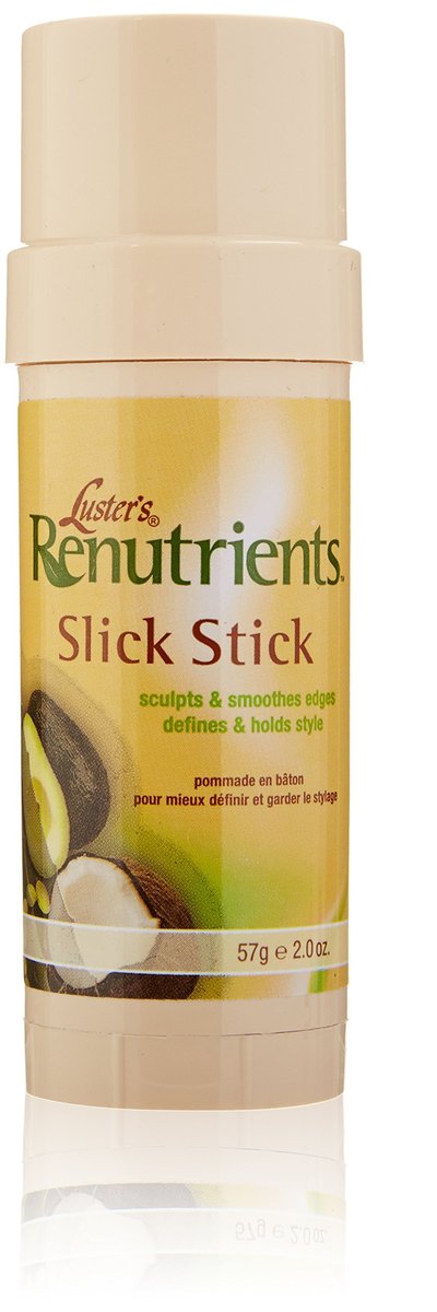 Luster's Renutrients Slick Stick - 2 oz Hair Styling Gel for Sleek, Shiny Styles - görsel 2