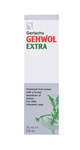 GEHWOL Foot Cream Extra – Intensive Moisturizer for Dry, Cracked Feet, 2.6 oz Avelisse