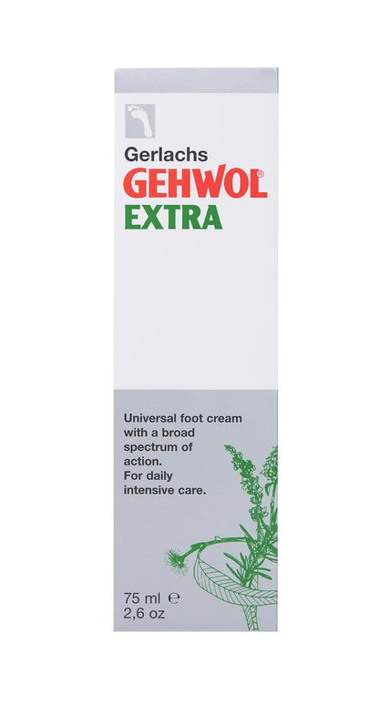 GEHWOL Foot Cream Extra – Intensive Moisturizer for Dry, Cracked Feet, 2.6 oz Avelisse