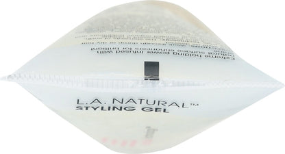 GIOVANNI L.A. Natural Styling Gel - Strong Hold, Eco Chic Technology, Grapefruit Seed Extract & Aloe Vera, Frizz-Free Hair, 2 oz