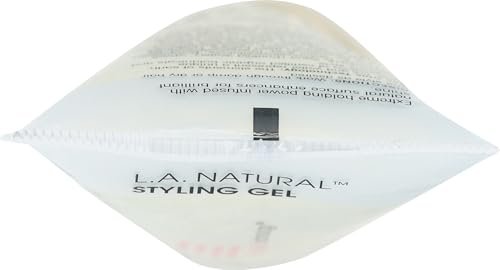GIOVANNI L.A. Natural Styling Gel - Strong Hold, Eco Chic Technology, Grapefruit Seed Extract & Aloe Vera, Frizz-Free Hair, 2 oz - görsel 8