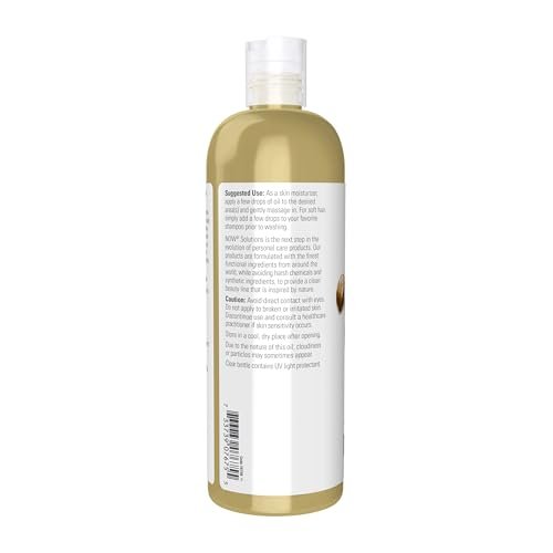 NOW Foods Solutions 100% Pure Castor Oil, 16 oz - Multi-Purpose Skin Softener & Moisturizer - görsel 6