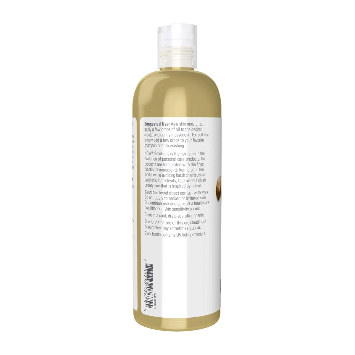 NOW Foods Solutions 100% Pure Castor Oil, 16 oz - Multi-Purpose Skin Softener & Moisturizer - görsel 5