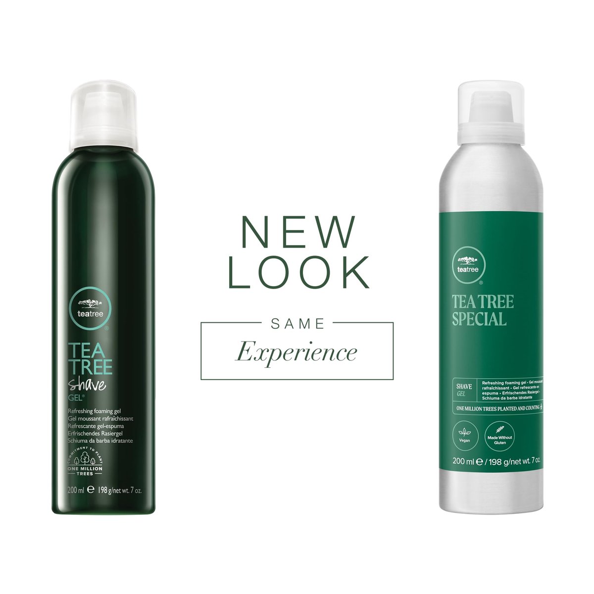 Tea Tree Shave Gel - Refreshing Foaming Gel for All Skin Types, 7 oz Avelisse