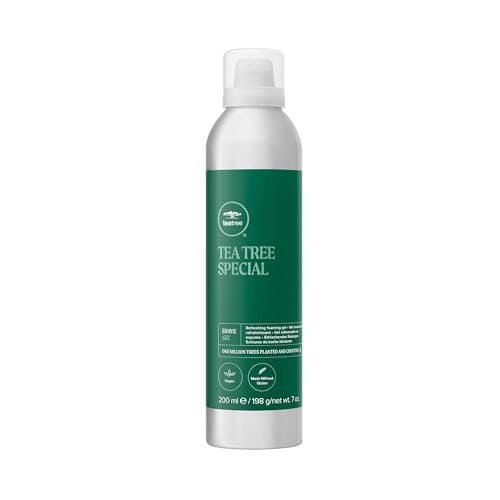 Tea Tree Shave Gel - Refreshing Foaming Gel for All Skin Types, 7 oz Avelisse