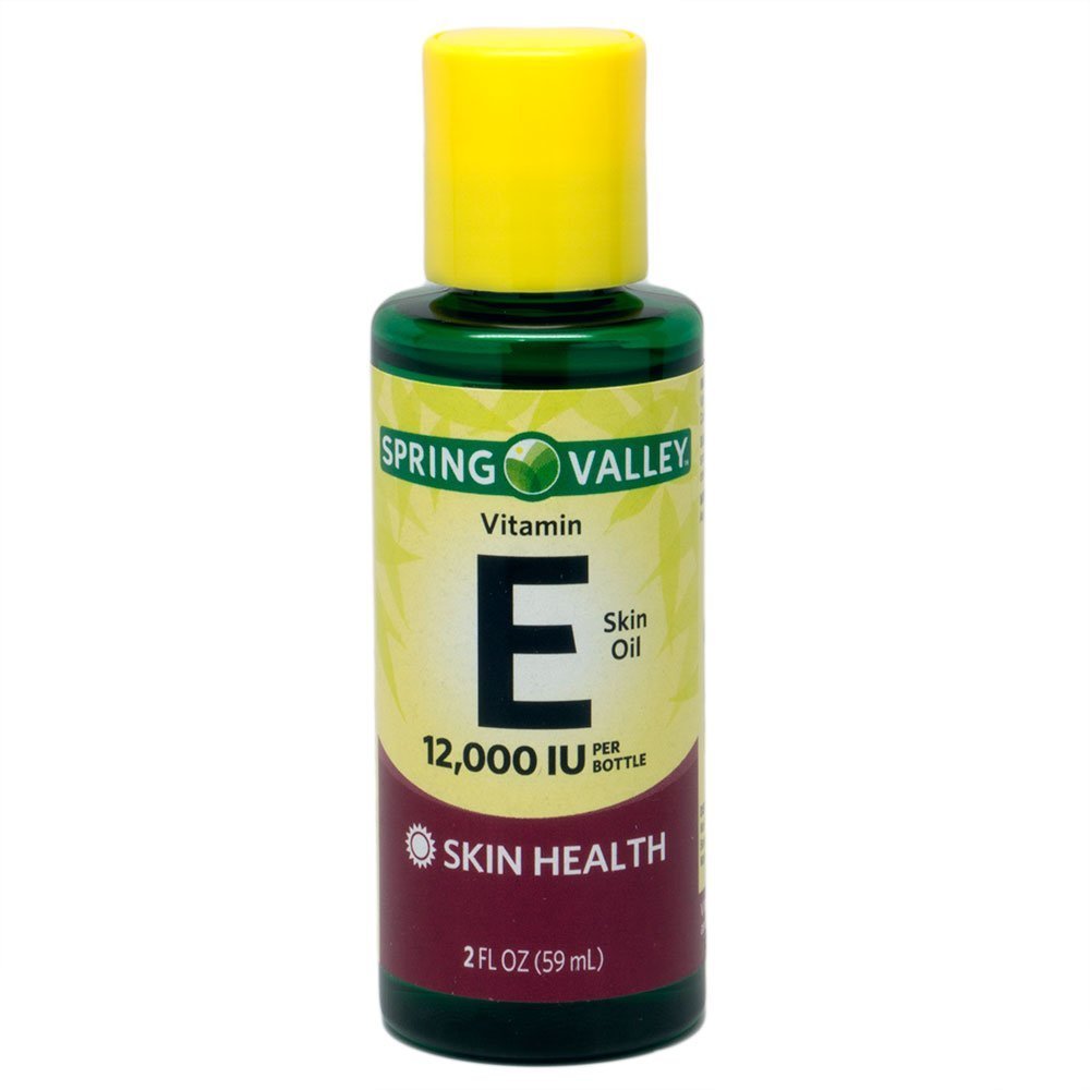 Spring Valley Vitamin E Skin Oil 12000 IU - 2 fl. oz. Moisturizing Oil for Healthy Skin Avelisse