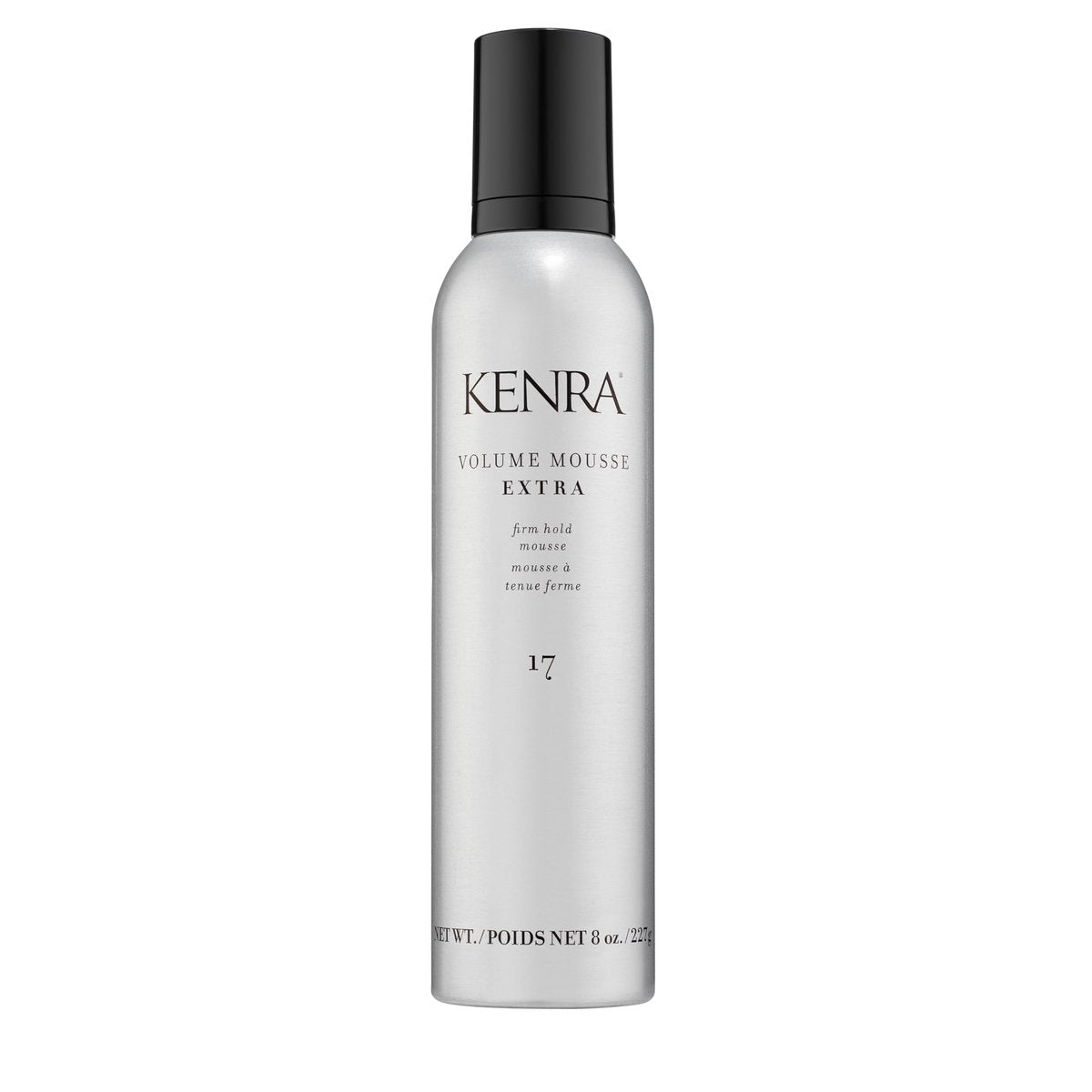Kenra Volume Mousse Extra 17 – Firm Hold Mousse for All Hair Types, Lightweight, Non-Drying, Thermal Protection up to 450°F, 8 oz Avelisse