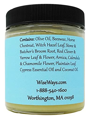 WiseWays Herbals Witch Hazel Salve - 4 oz Natural Skin Care Avelisse
