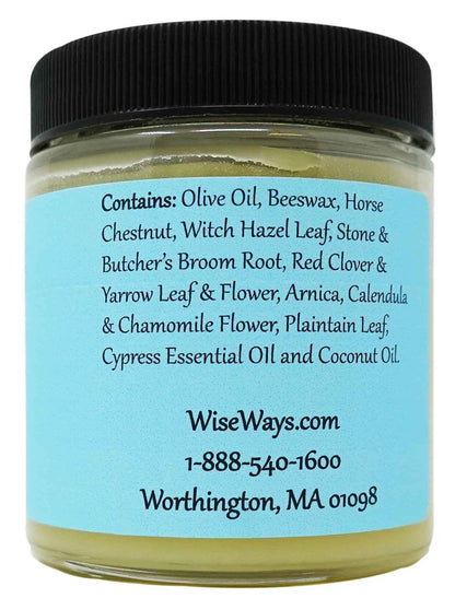 WiseWays Herbals Witch Hazel Salve - 4 oz Natural Skin Care Avelisse
