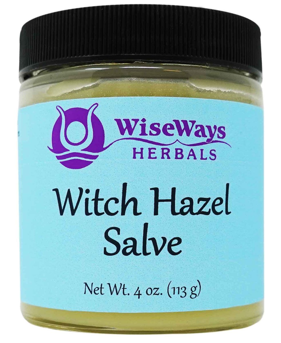 WiseWays Herbals Witch Hazel Salve - 4 oz Natural Skin Care Avelisse