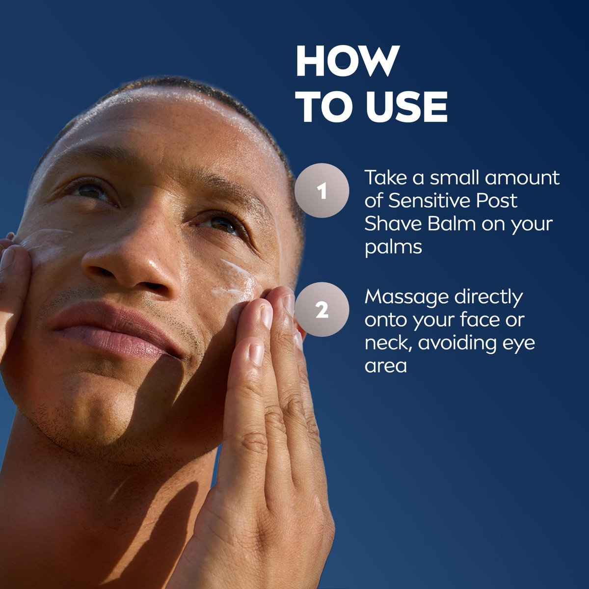 NIVEA MEN Real Madrid Limited Edition Sensitive Post Shave Balm, with VitaminPro Complex, Alcohol Free After Shave Balm for Men, 3.3 Fl Oz - görsel 16