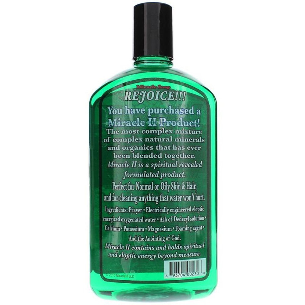 Miracle II Regular Soap 22 Oz - Gentle Multi-Purpose Cleansing Bar - görsel 3