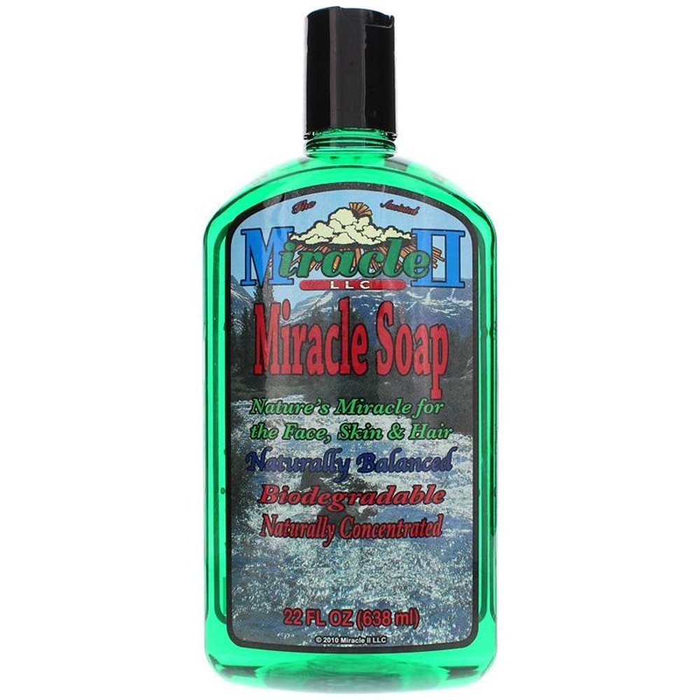 Miracle II Regular Soap 22 Oz - Gentle Multi-Purpose Cleansing Bar - görsel 1