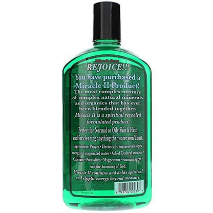 Miracle II Regular Soap 22 Oz - Gentle Multi-Purpose Cleansing Bar