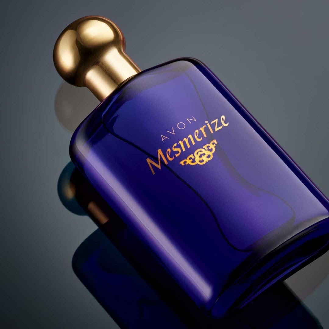 AVON Mesmerize Cologne for Men – Long-Lasting Sandalwood and Warm Amber Fragrance, 3.4 fl oz Avelisse