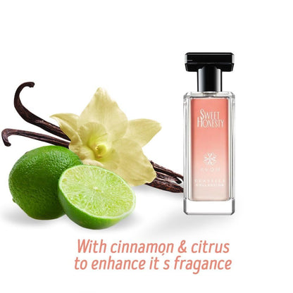 AVON Sweet Honesty Cologne for Women - Fresh Cedarwood Long Lasting Perfume, Clean Floral Fragrance with Rose and Lily, 1.7 fl oz Avelisse