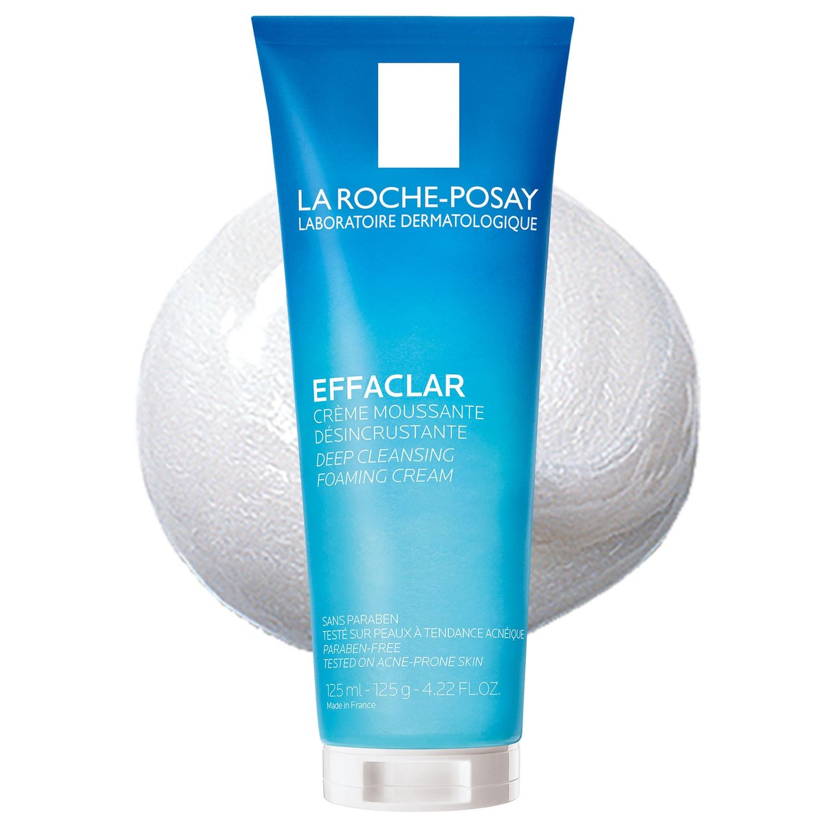 La Roche-Posay Effaclar Deep Cleansing Foaming Facial Cleanser for Oily & Acne Prone Skin, 4.22 Fl Oz Avelisse