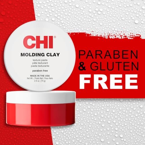 CHI Twisted Fabric Moisturizing Styling Paste - Sculpt & Mold Hair with Brilliant Finish, Sulfate & Paraben Free, 2.5 oz Avelisse