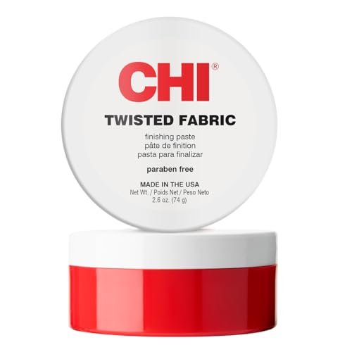 CHI Twisted Fabric Moisturizing Styling Paste - Sculpt & Mold Hair with Brilliant Finish, Sulfate & Paraben Free, 2.5 oz Avelisse