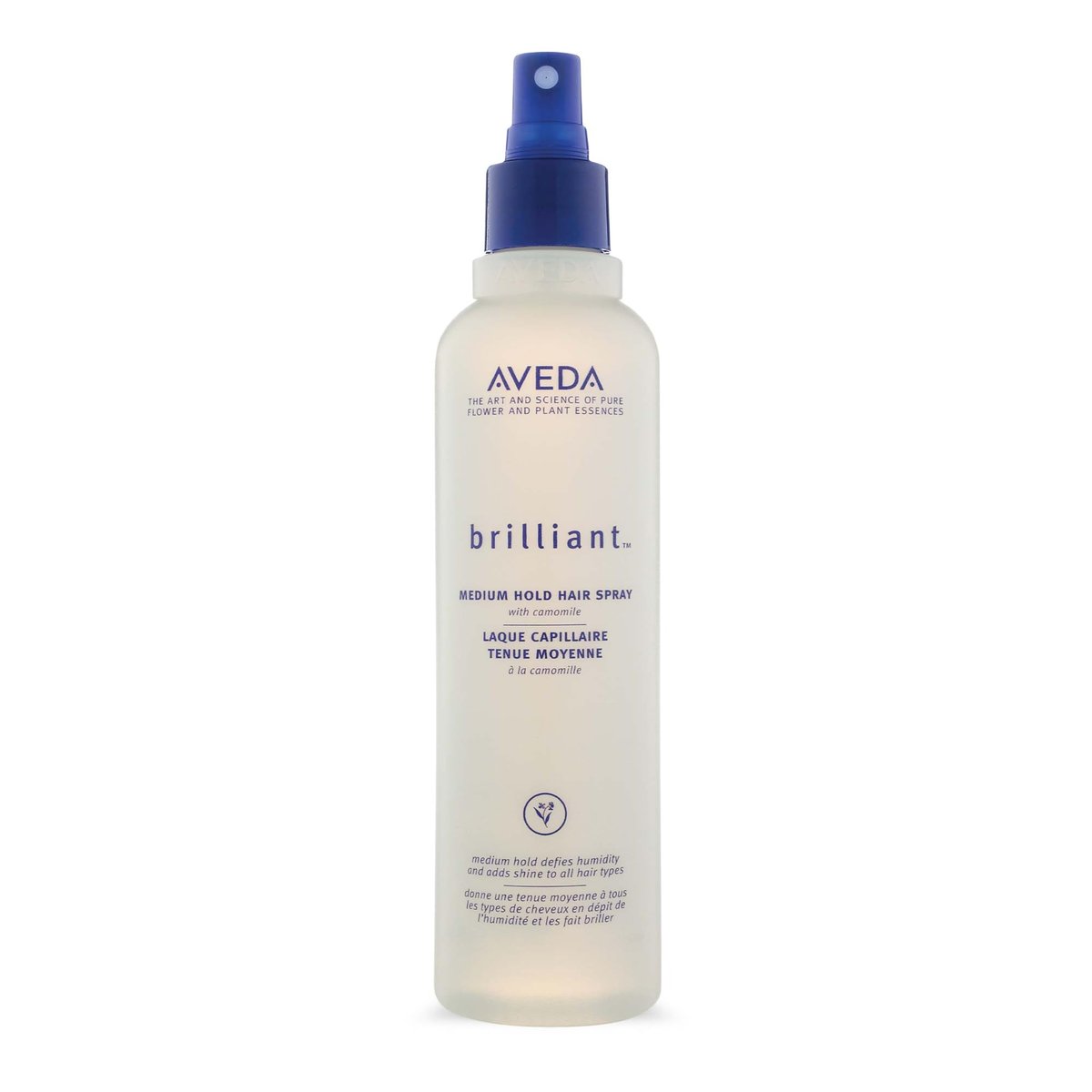 Aveda Brilliant Medium Hold Hair Spray – Non-Aerosol, Anti-Humidity, Adds Shine, Jasmine Rose Clove Aroma, 8.5 fl oz - görsel 1