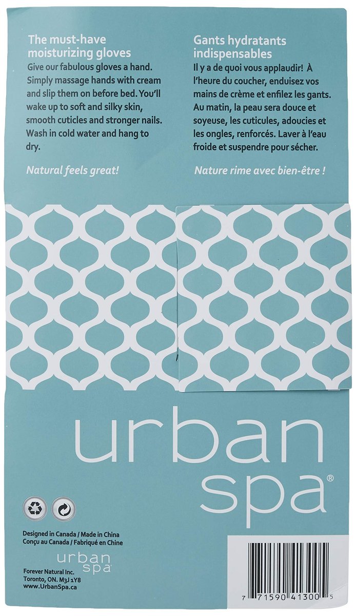 Urban Spa Moisturizing Gloves – Cotton Gloves for Soft, Hydrated Hands (Pack of 2) - görsel 9