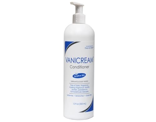 Vanicream Shampoo and Conditioner Set - 12 oz Each - Gentle, Free of Common Irritants Avelisse
