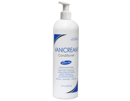 Vanicream Shampoo and Conditioner Set - 12 oz Each - Gentle, Free of Common Irritants Avelisse