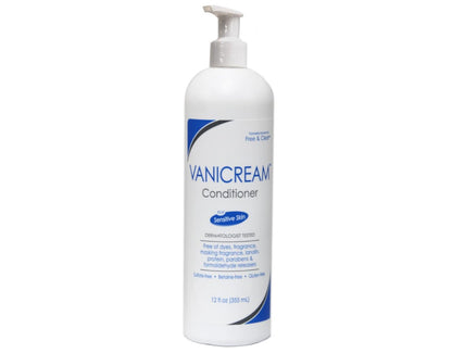 Vanicream Shampoo and Conditioner Set - 12 oz Each - Gentle, Free of Common Irritants Avelisse