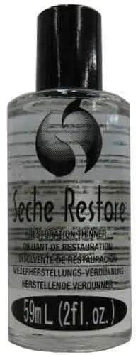 Seche Restore Top Coat Nail Polish Thinner - Revive Thickened Lacquer, Extend Manicure Life, 2 Fl Oz Avelisse