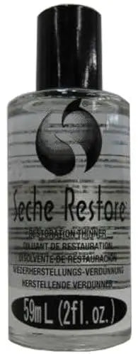 Seche Restore Top Coat Nail Polish Thinner - Revive Thickened Lacquer, Extend Manicure Life, 2 Fl Oz Avelisse