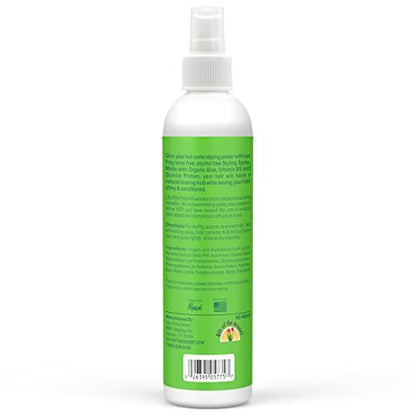 Lily Of The Desert Natural Hold Aloe Vera Hair Spray - Unscented, Alcohol-Free, Non-Aerosol (8 Fl Oz)