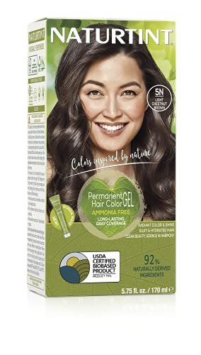 Naturtint Permanent Hair Colorant 5.6 oz - Light Chestnut Brown | Natural Hair Dye - görsel 2